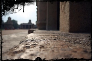 A distant view of the subshrine