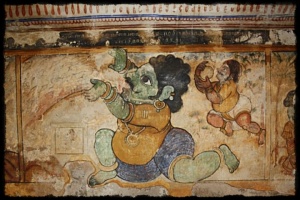 Wall Paintings near Lingas