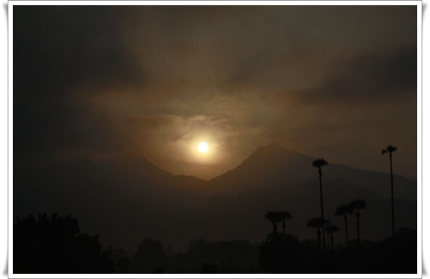 Sunrise Enroute Trichy