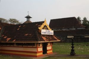 A hindu temple inside Dutch Palace