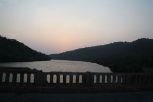 Sunset by the Bridge