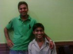 From L-R - Deepak and Chef Kevin