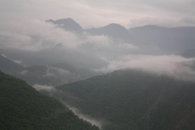 Cloud Covered Mountains