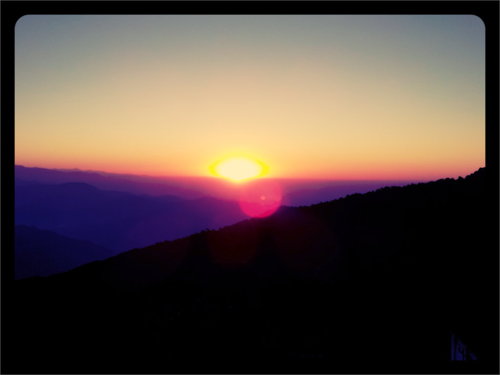 Sunrise At Tiger Hill