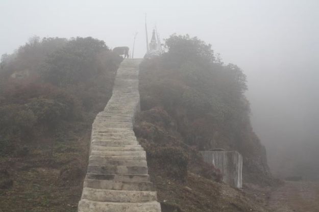 Stairs enroute Sandakphu
