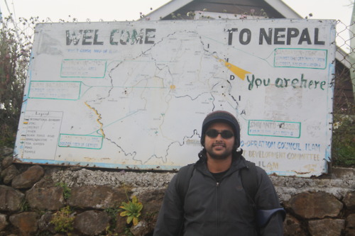 When we reached Tumling & Nepal :)