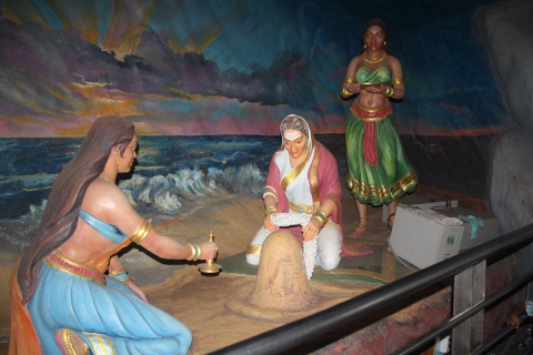 Ravana's Mother worshipping Shiva's Linga