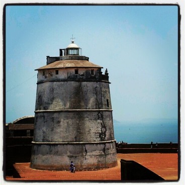 Lighthouse at Ft. Aguada, Ft. Aguada, Fort Aguada, Goa, North Goa, Dil Chahta Hai, Lighthouse, Taj Fort Aguada