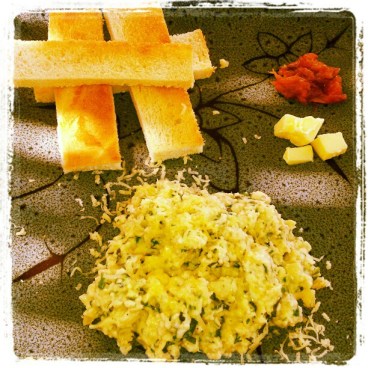 Scrambeled Eggs - Continental Style Scrambeled Eggs - Continental Style, Food, Eggs, Omlette, Bhurji, Goa Food