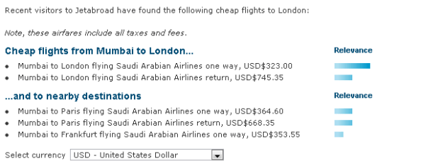 Cheap flights to London from Mumbai at Jetabroad Australia