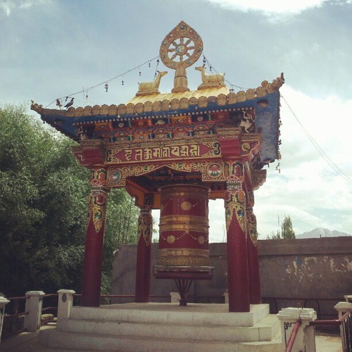 A small prayer bell near our hotel room
