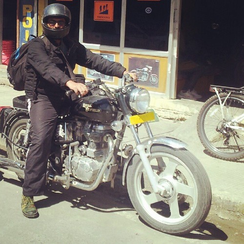 Bullet to Khardung la