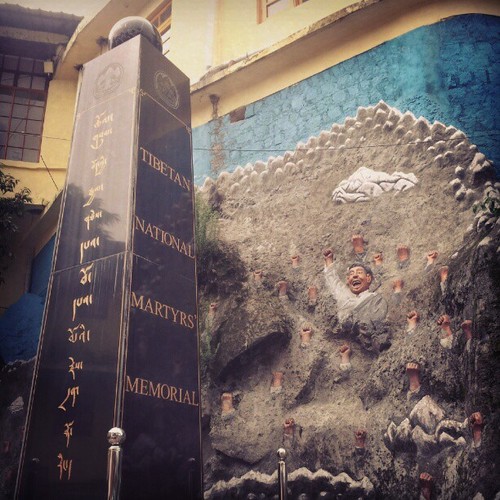 Outside The Dalai Lama temple