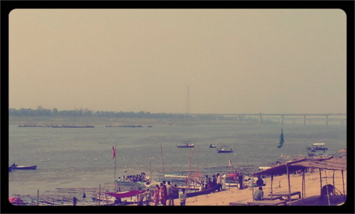Banks of Triveni Sangam