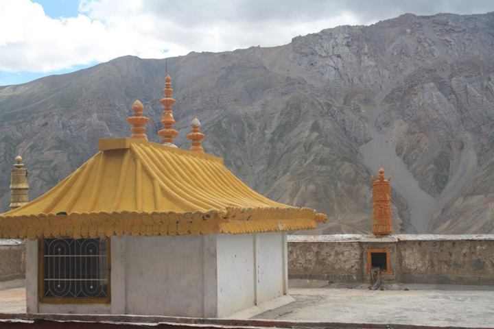 The most relaxed terrace atop the monastery