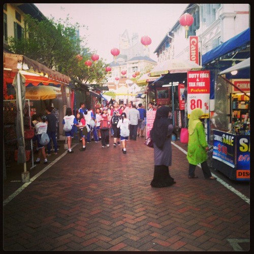 Chinatown during the day