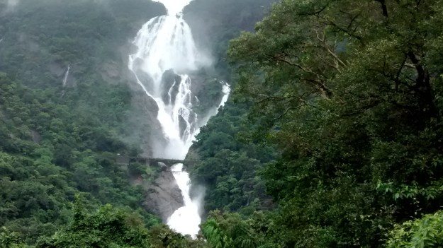 Magnanimity at it's best - Dudhsagar from a distance